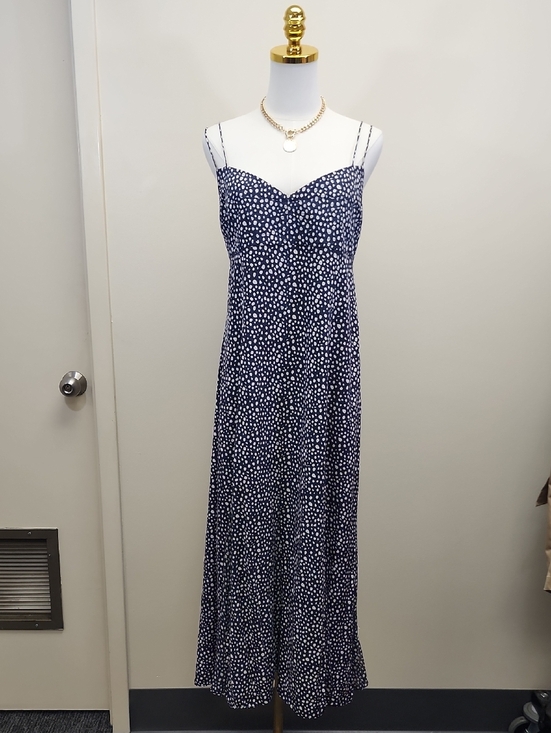 la-ligne Dresses & Skirts - La Ligne Silk Chiffon Polka Dot Midi Dress Spaghetti Strap XL Extra Large